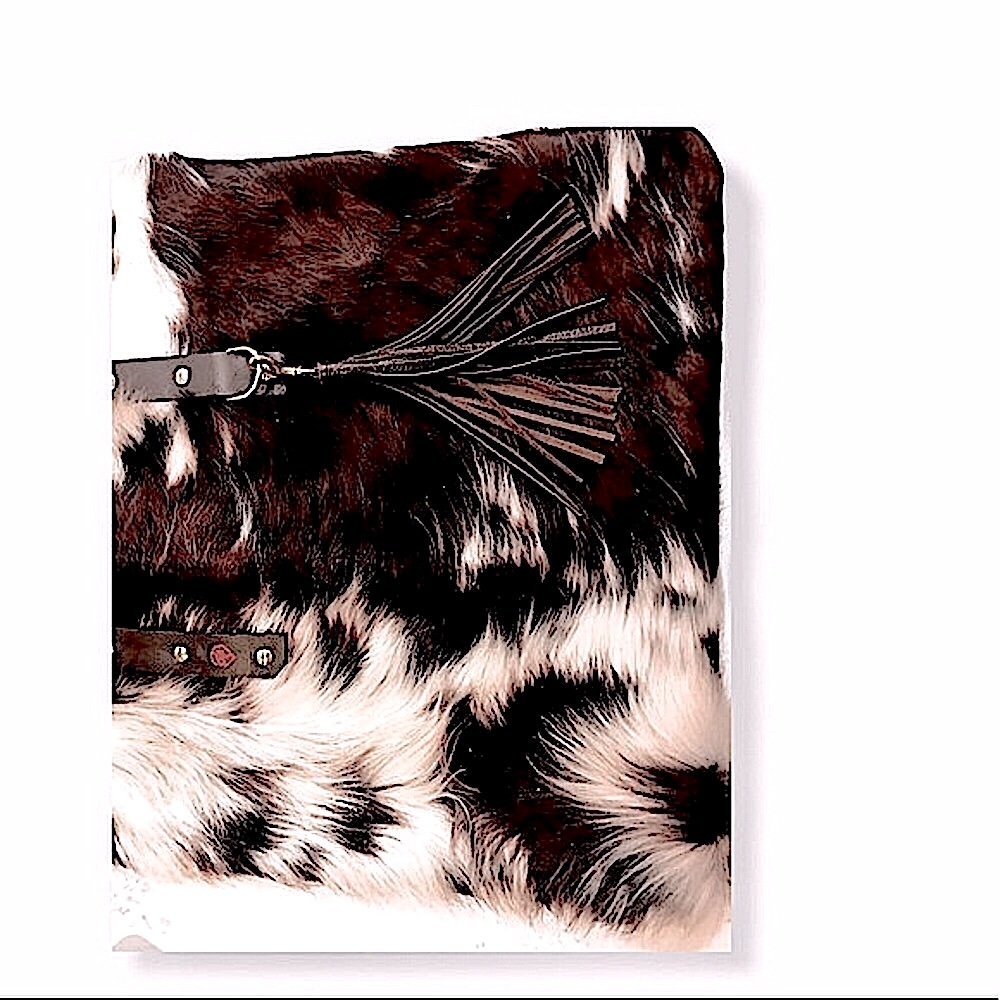 New Leather hair on hide Fabulous Leather Cowhide Tote Bag 👜 - Picture 11 of 15